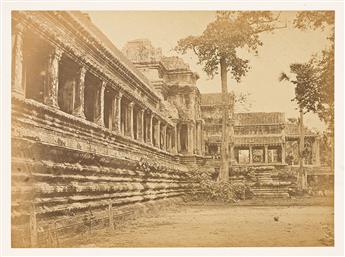 ÉMILE GSELL (1838-1879) An album titled Ruines dAng-Cor, Cambodge.